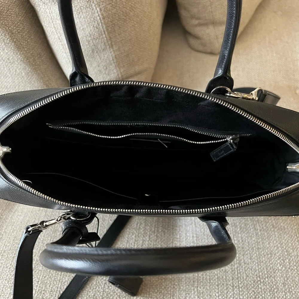 Saint Laurent YSL Sac Museum Black Studded Crossbody Bag NWT - Picture 6 of 16